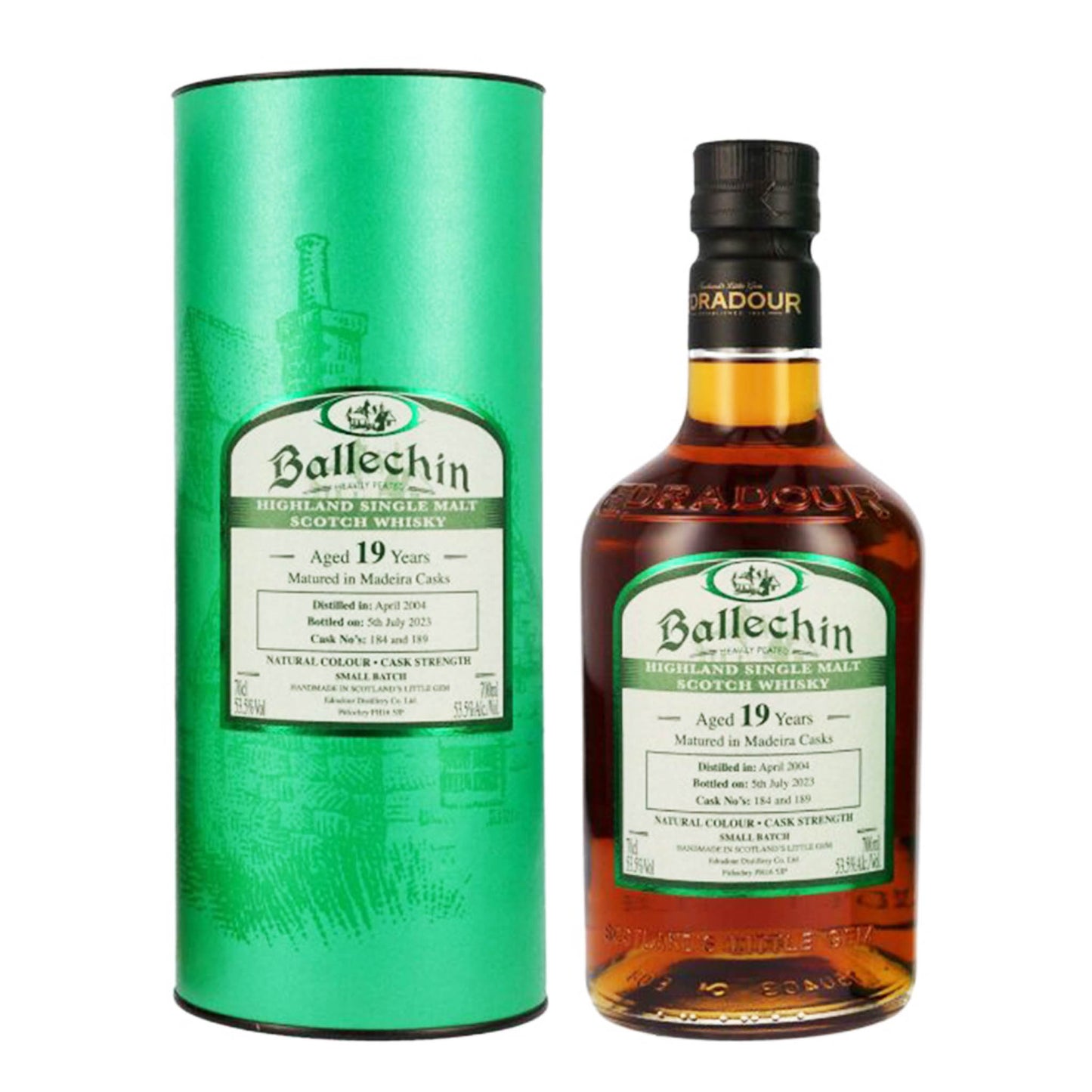 Ballechin 2004/2023 - 19 Jahre - Madeira Cask Matured | 53,3% | 0,7l