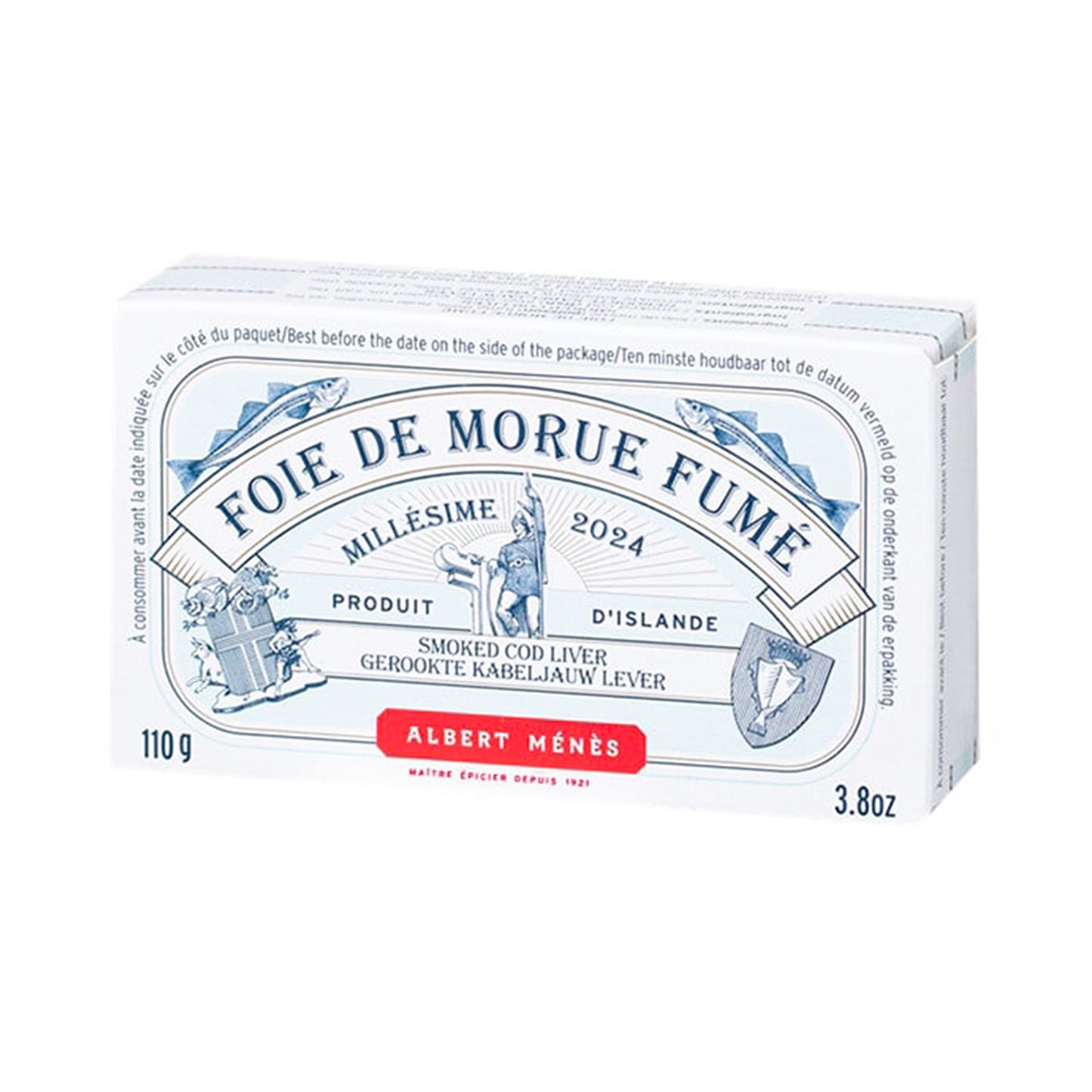 Albert Ménès - Geräucherte Dorschleber 2024 | 110g