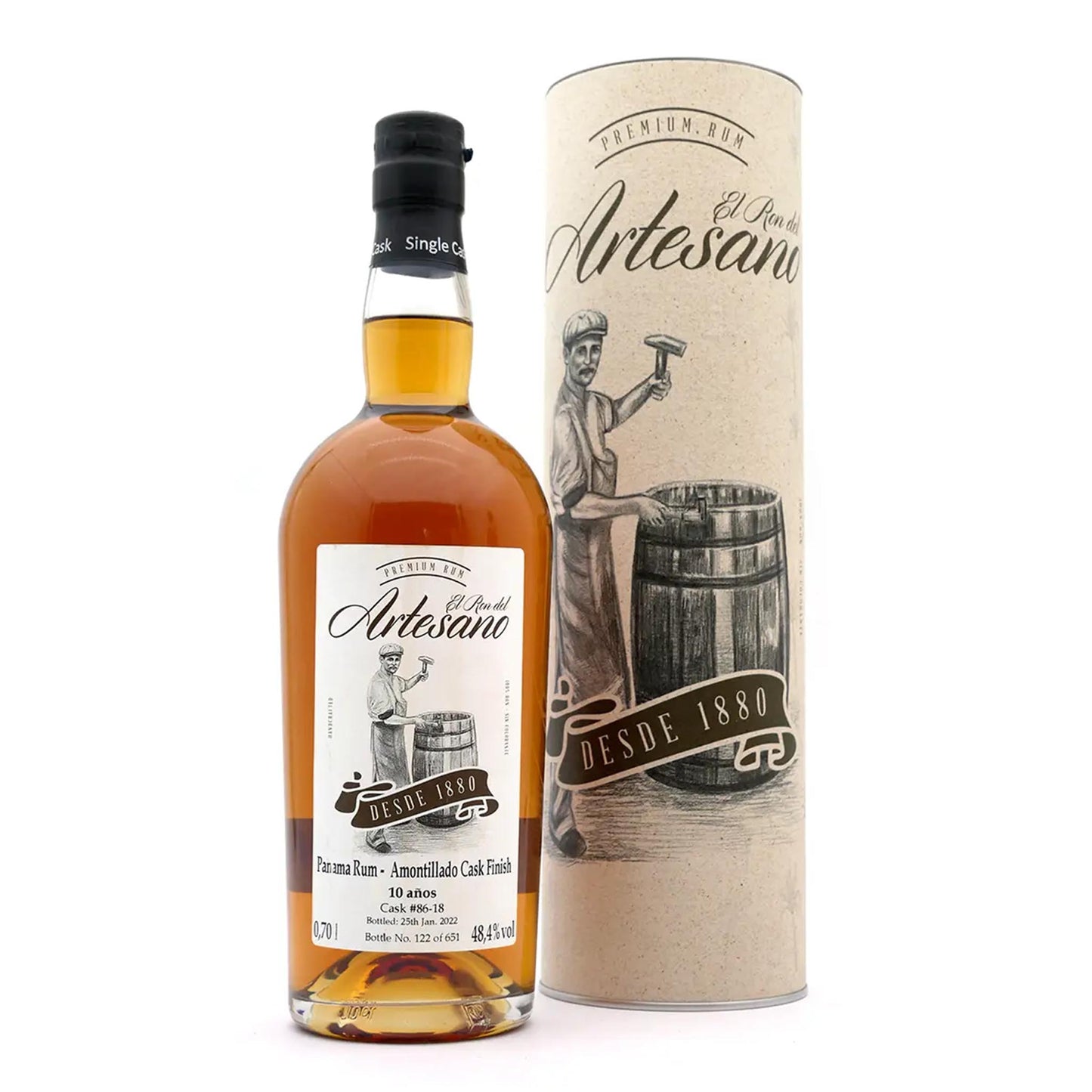 Artesano 10 Jahre Amontillado Cask | 48,4% | 0,7l
