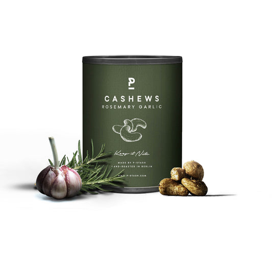 P-Stash Cashews - Rosemary Garlic | 55g