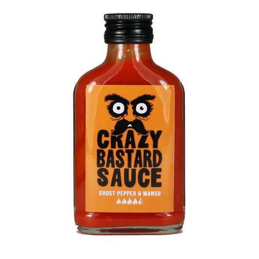 Crazy Bastard Sauce Ghost Pepper & Mango | 100ml