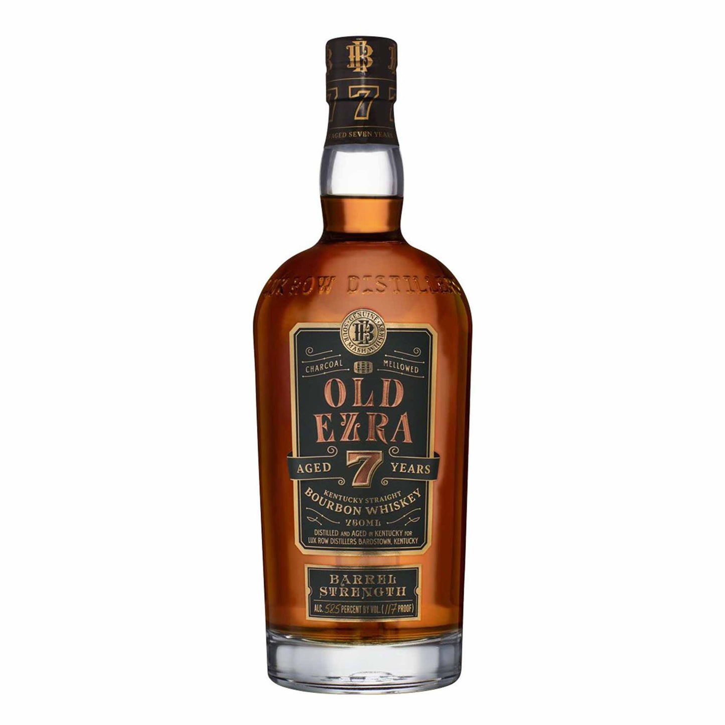 EZRA BROOKS Old Ezra 7 Kentucky Straight Bourbon Whiskey