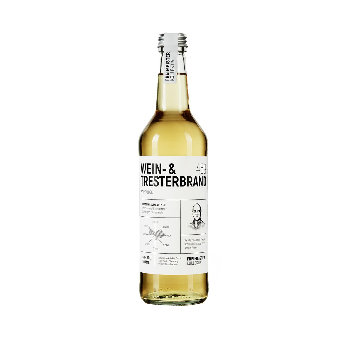 Freimeister Kollektiv - Wein & Tresterbrand | 40% | 0,5l