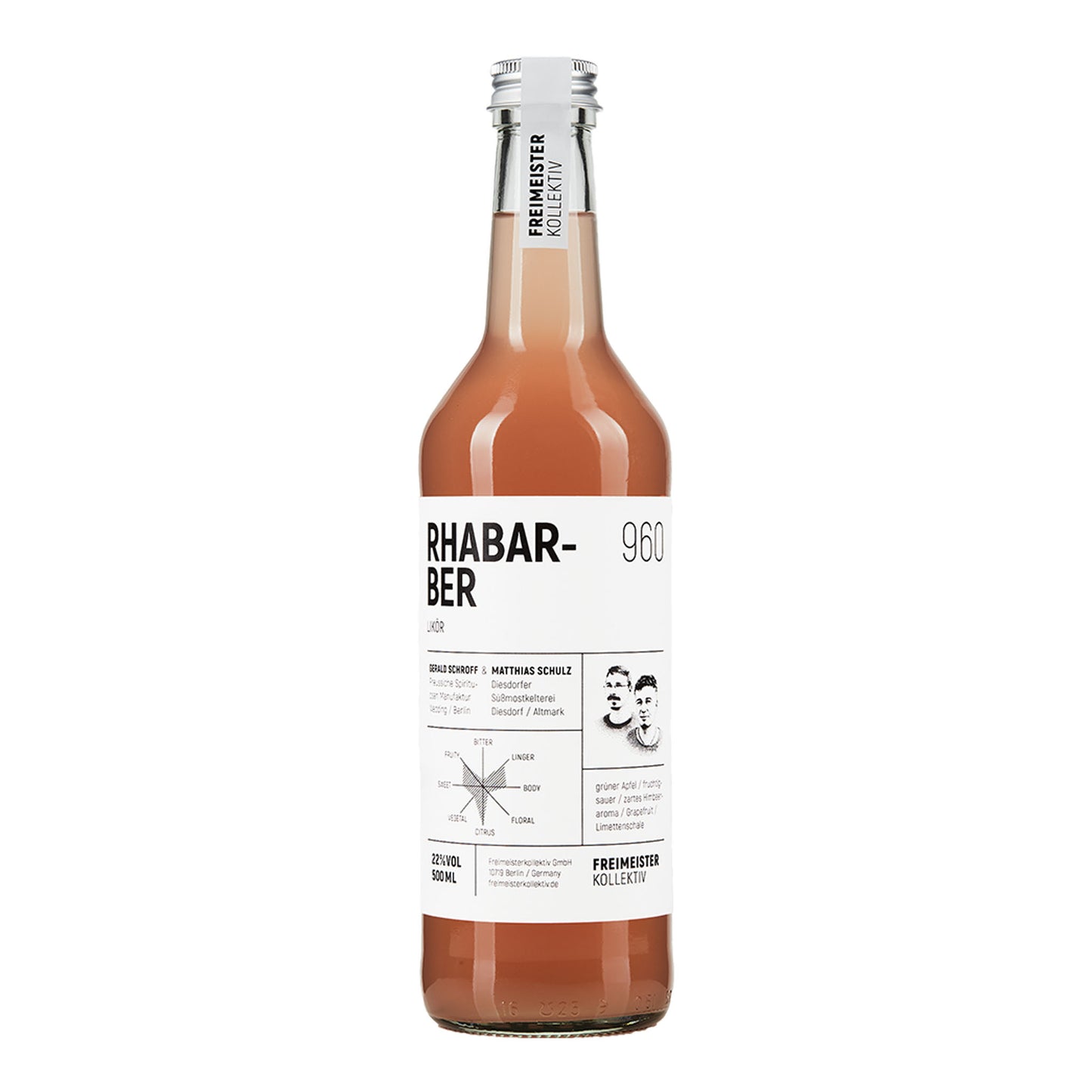 Freimeisterkollektiv Rhabarberlikör | 23,7% | 0,5l