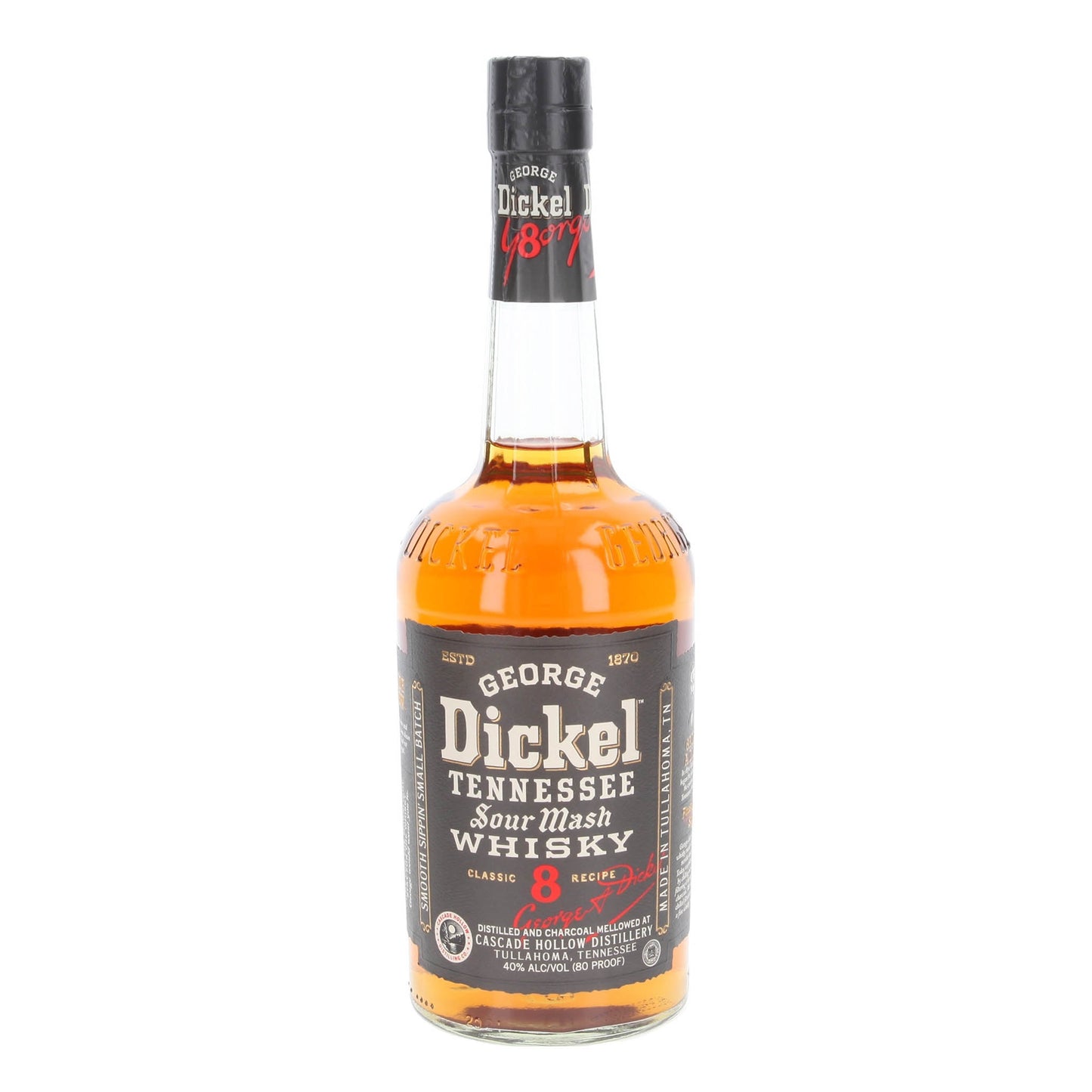 George Dickel No. 8 Tennessee Whiskey | 40% | 0,7l