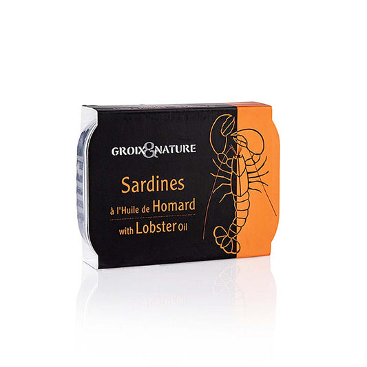 Groix et Nature - Sardinen mit Hummer-Traubenkernöl | 115g
