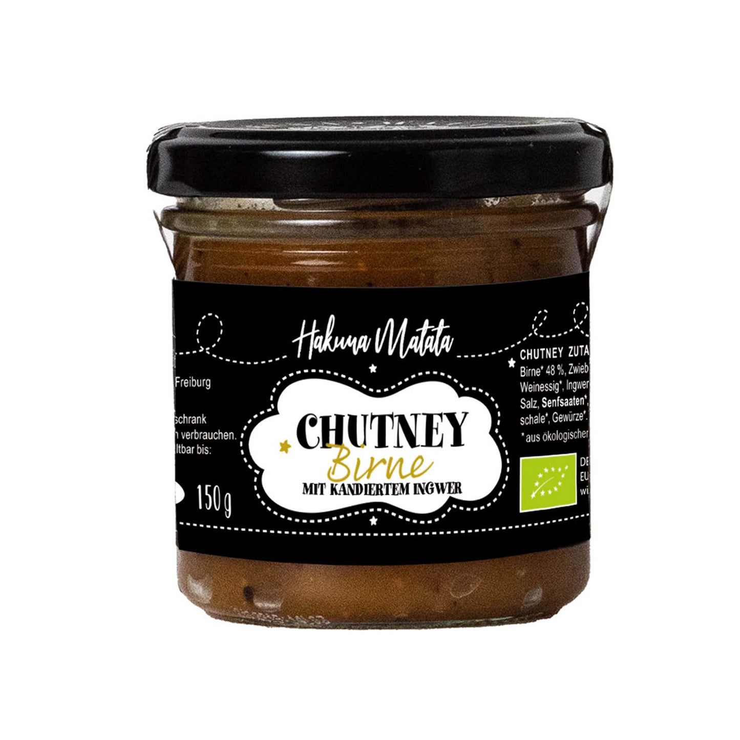 Hakuna Matata - Birne Chutney mit kandiertem Ingwer | 150g