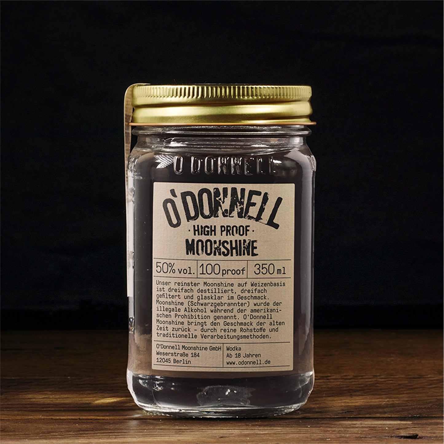 O'Donnell Moonshine High Proof | 72%