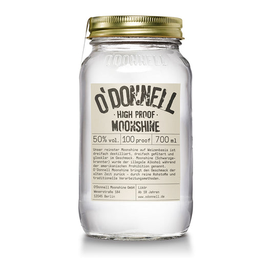 O'Donnell Moonshine High Proof | 50%