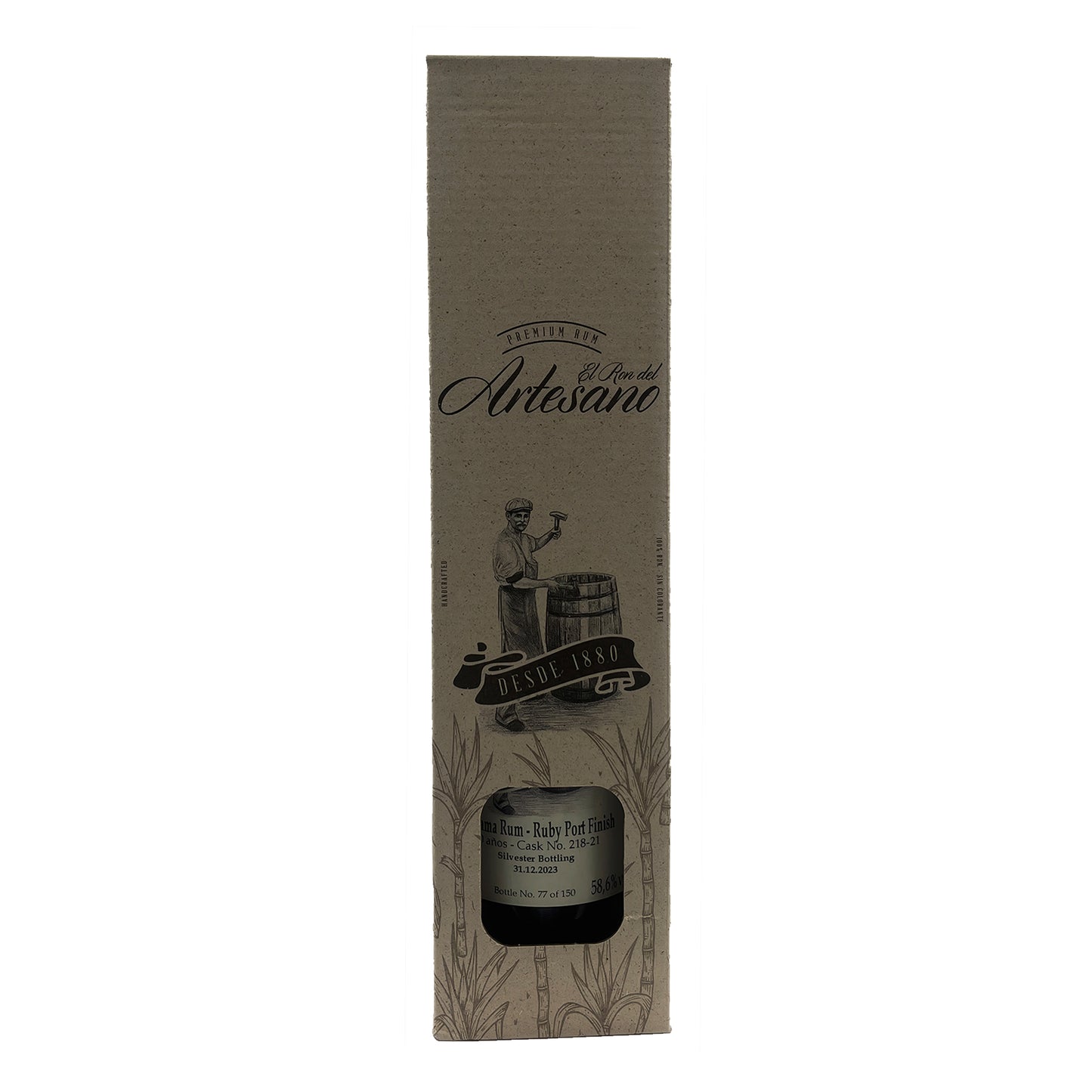 Artesano 10 Jahre Ruby Cask | 58,60% | 0,5l