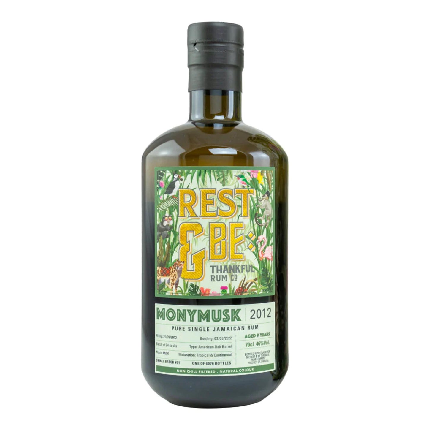 Rest & Be Thankful - Monymusk 2012/2022 9 Jahre Small Batch 1 | 46% | 0,7l