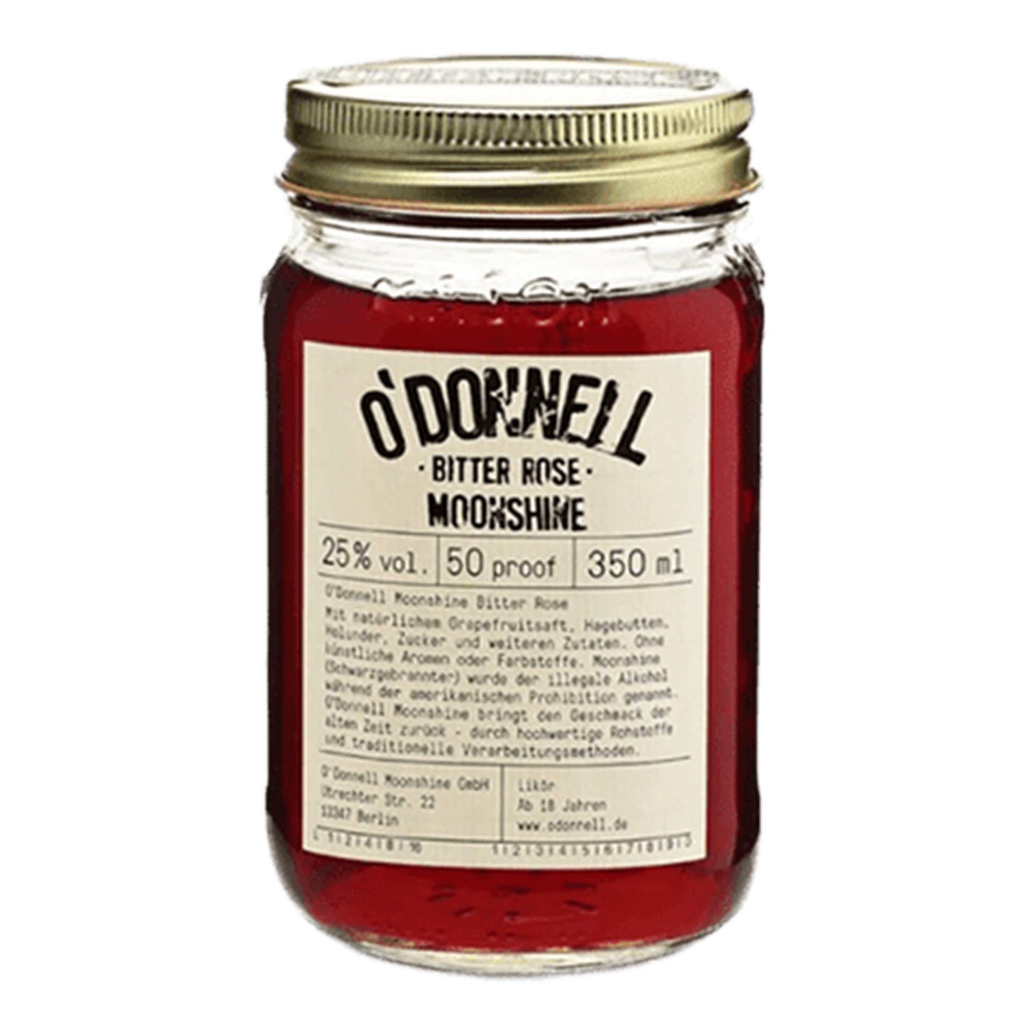 O'Donnell Moonshine Bitter Rose | 25,00% | 0,35l