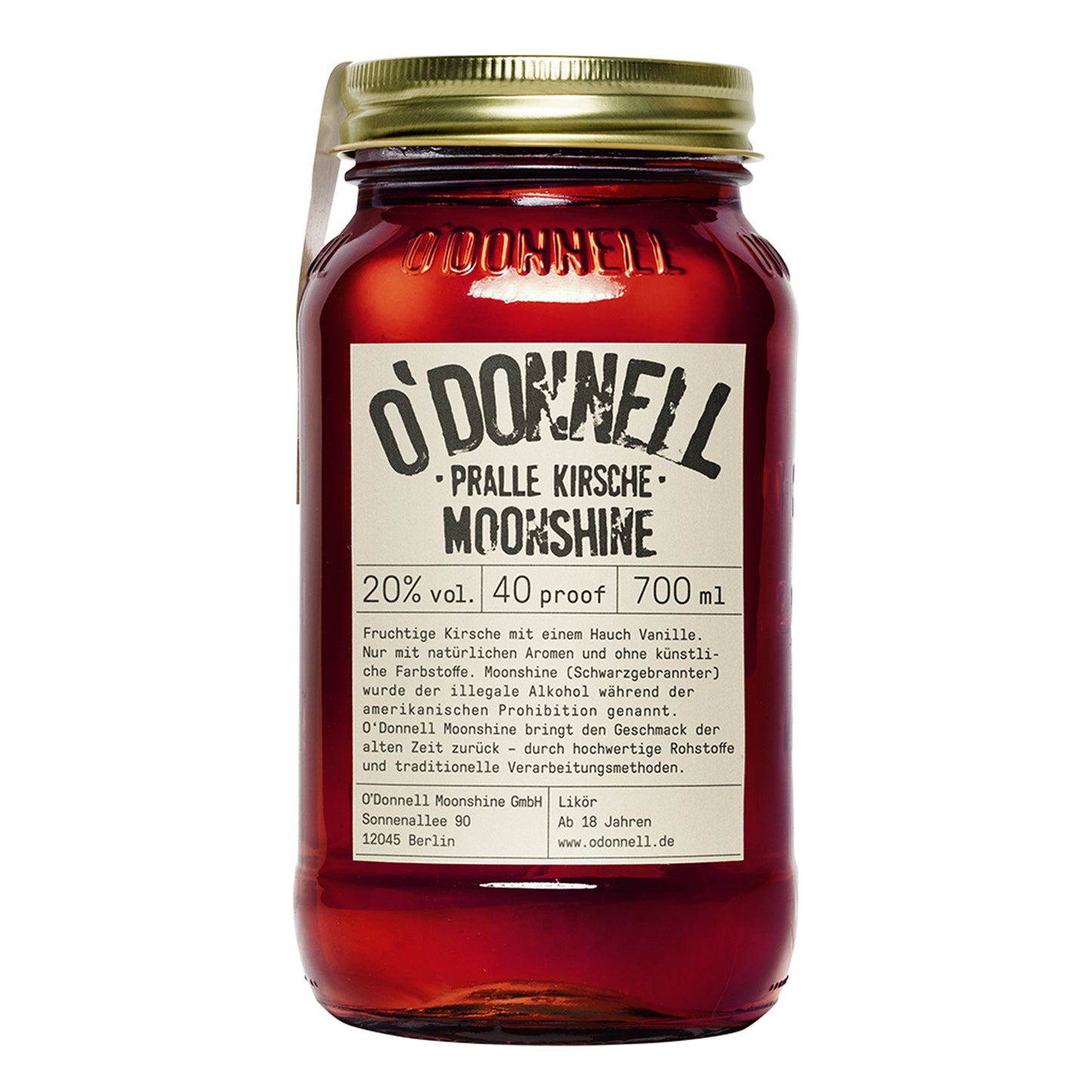 O'Donnell Moonshine Pralle Kirsche | 20%