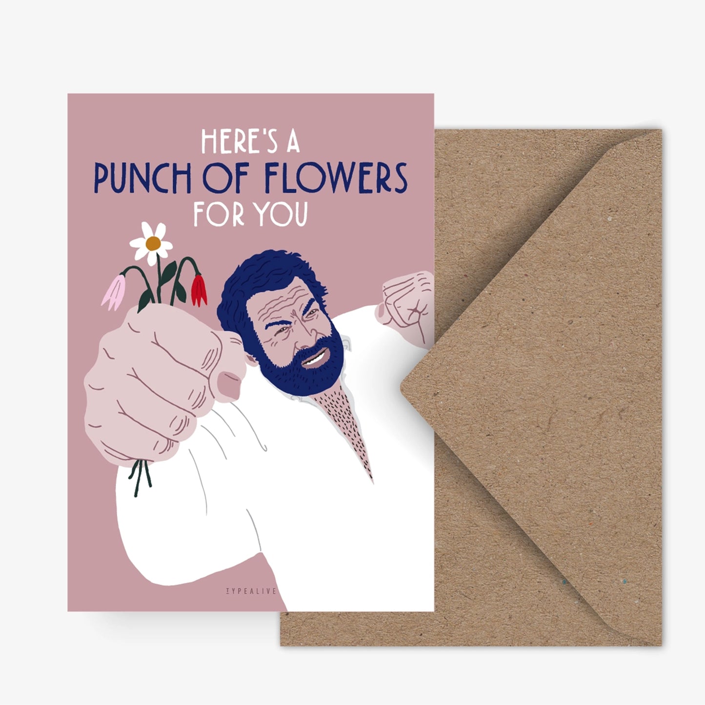 Postkarte "Punch Of Flowers"