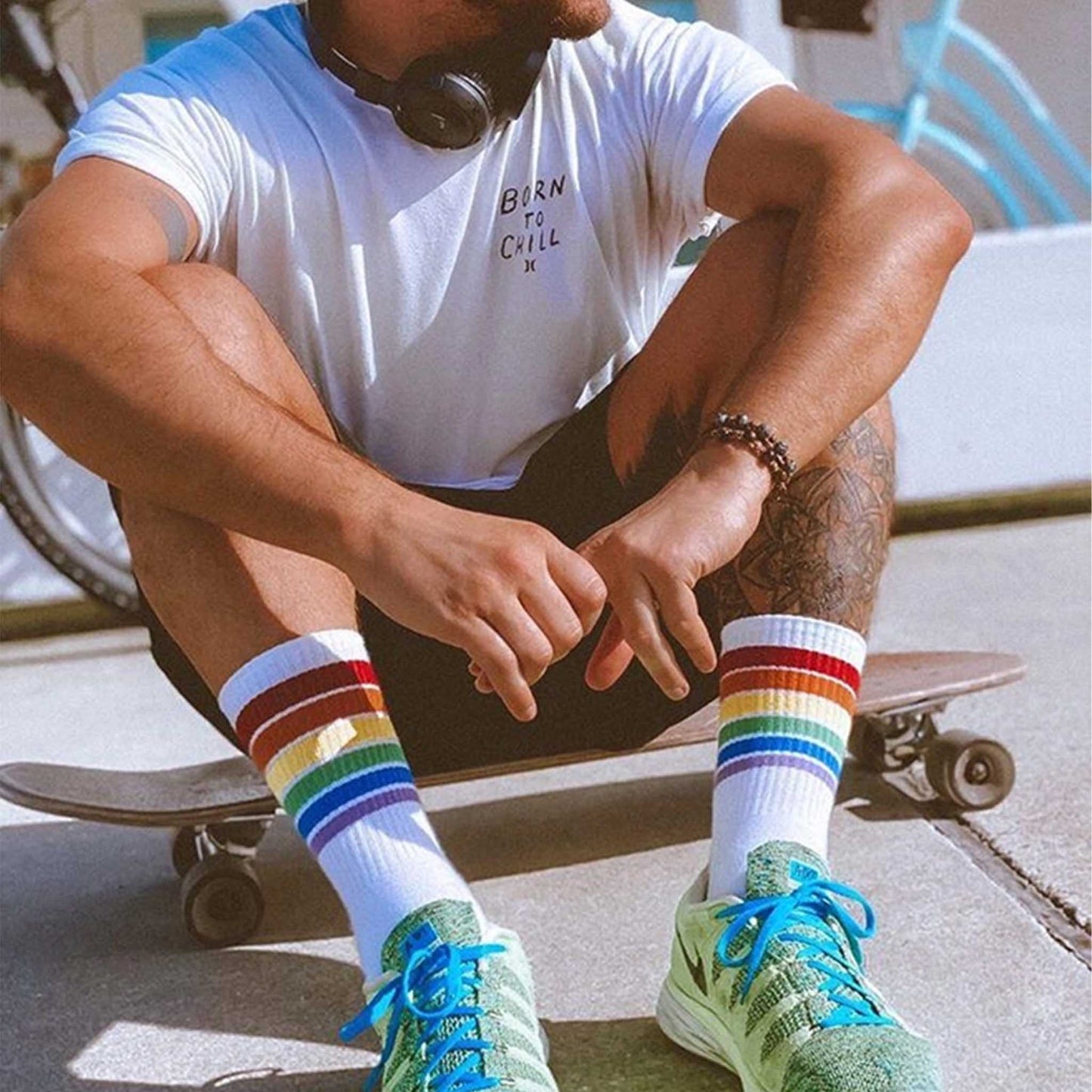Rainbow Socken