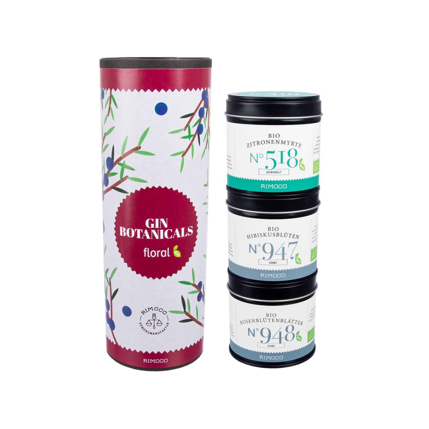 Rimoco - Bio Gin Botanicals Floral | 3er-Set