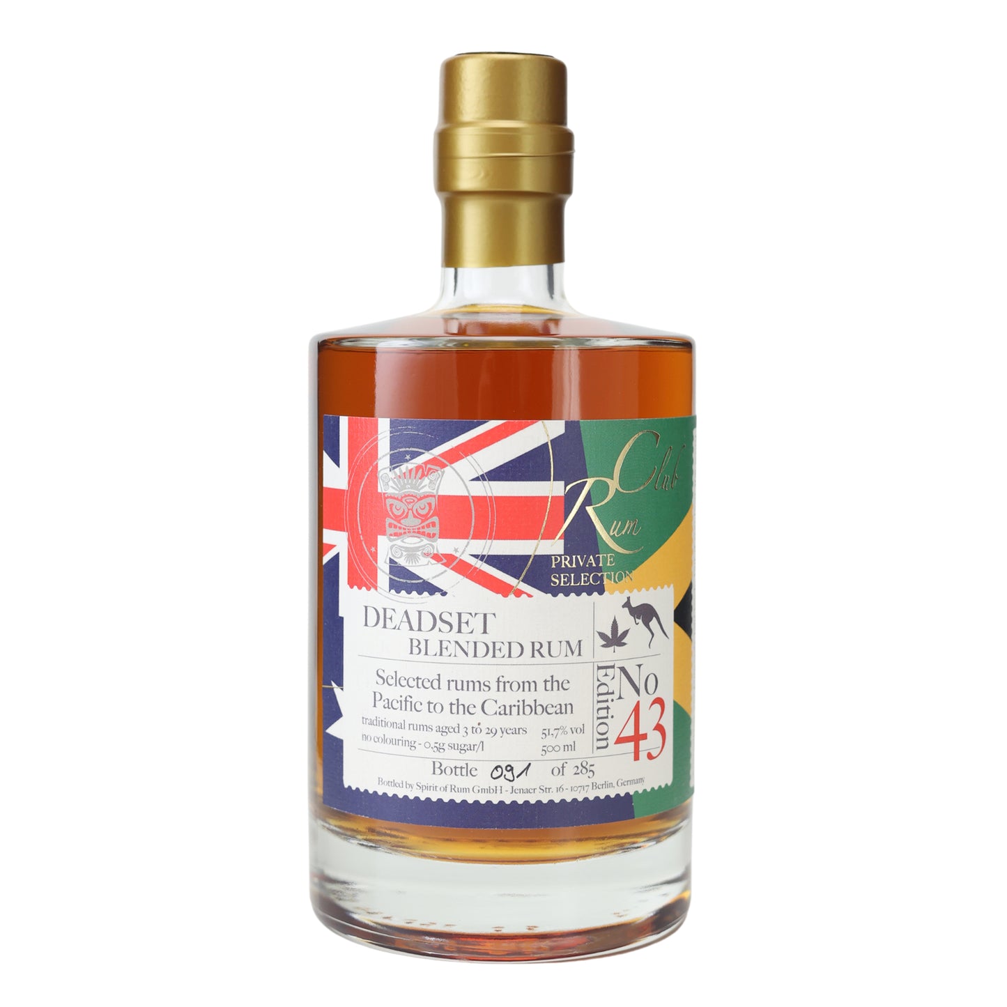 Rumclub Private Selection Ed.43 Deadset Blend | 51,7% | 0,5l
