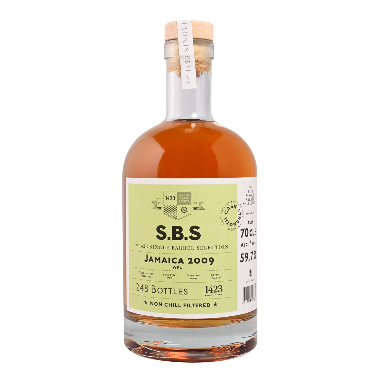 S.B.S. Jamaica 2009 | 59,7% | 0,7l
