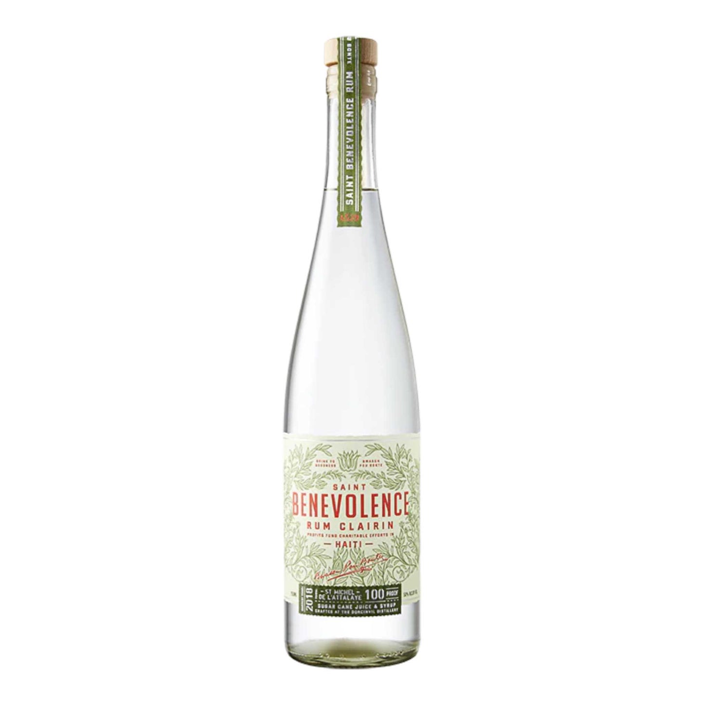 Saint Benevolence Rum Clairin | 50% |0,7l