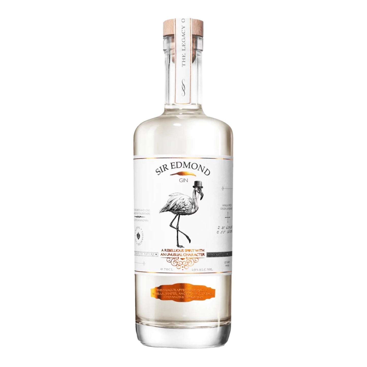 Sir Edmond Bourbon Vanilla Infused Gin | 40% | 0,7l