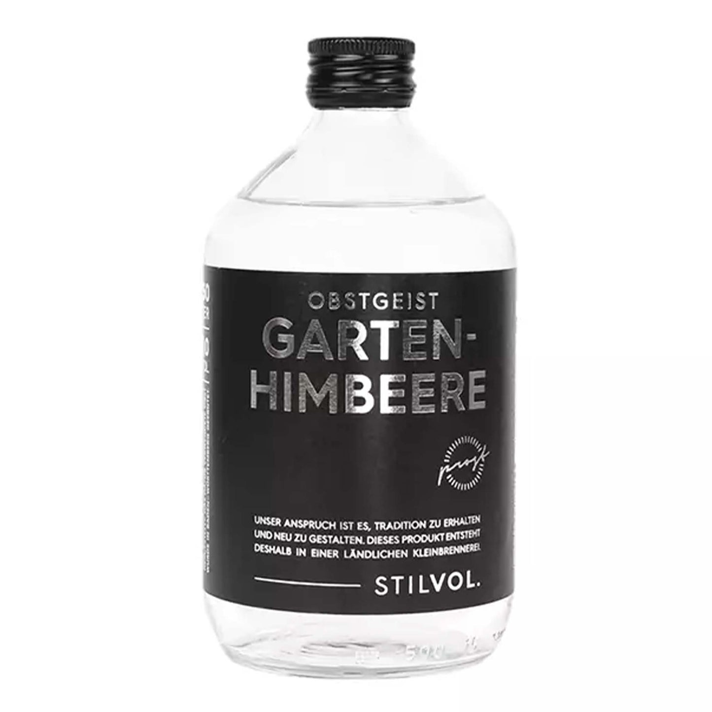 Stilvol. Fruchtlikör Gartenhimbeere | 19% | 0,5l