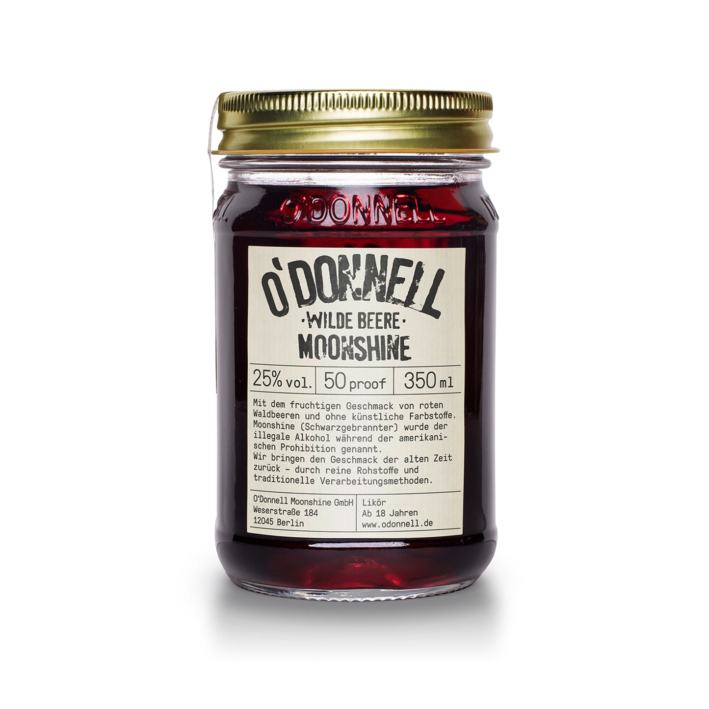 O'Donnell Moonshine Wilde Beere | 25%