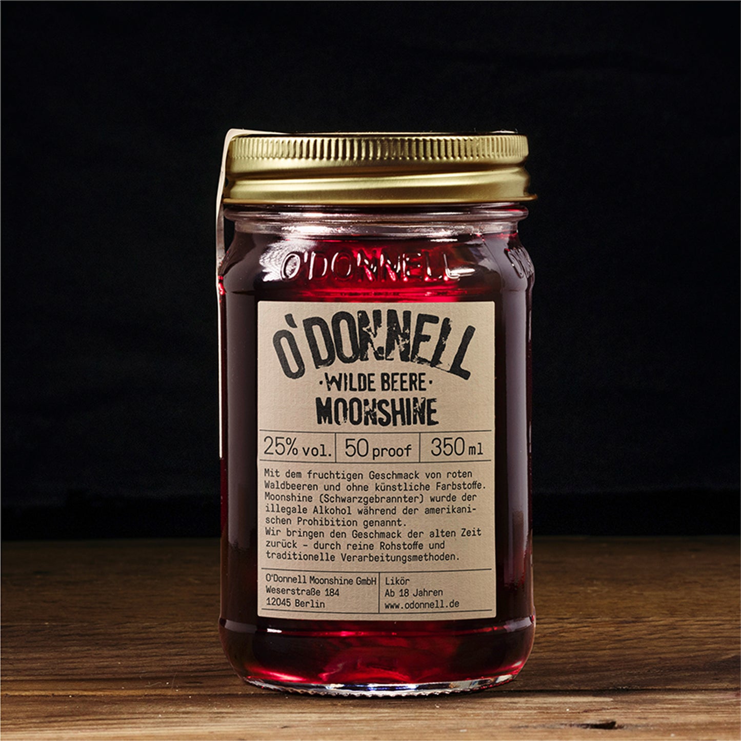 O'Donnell Moonshine Wilde Beere | 25%