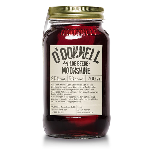 O'Donnell Moonshine Wilde Beere | 25%