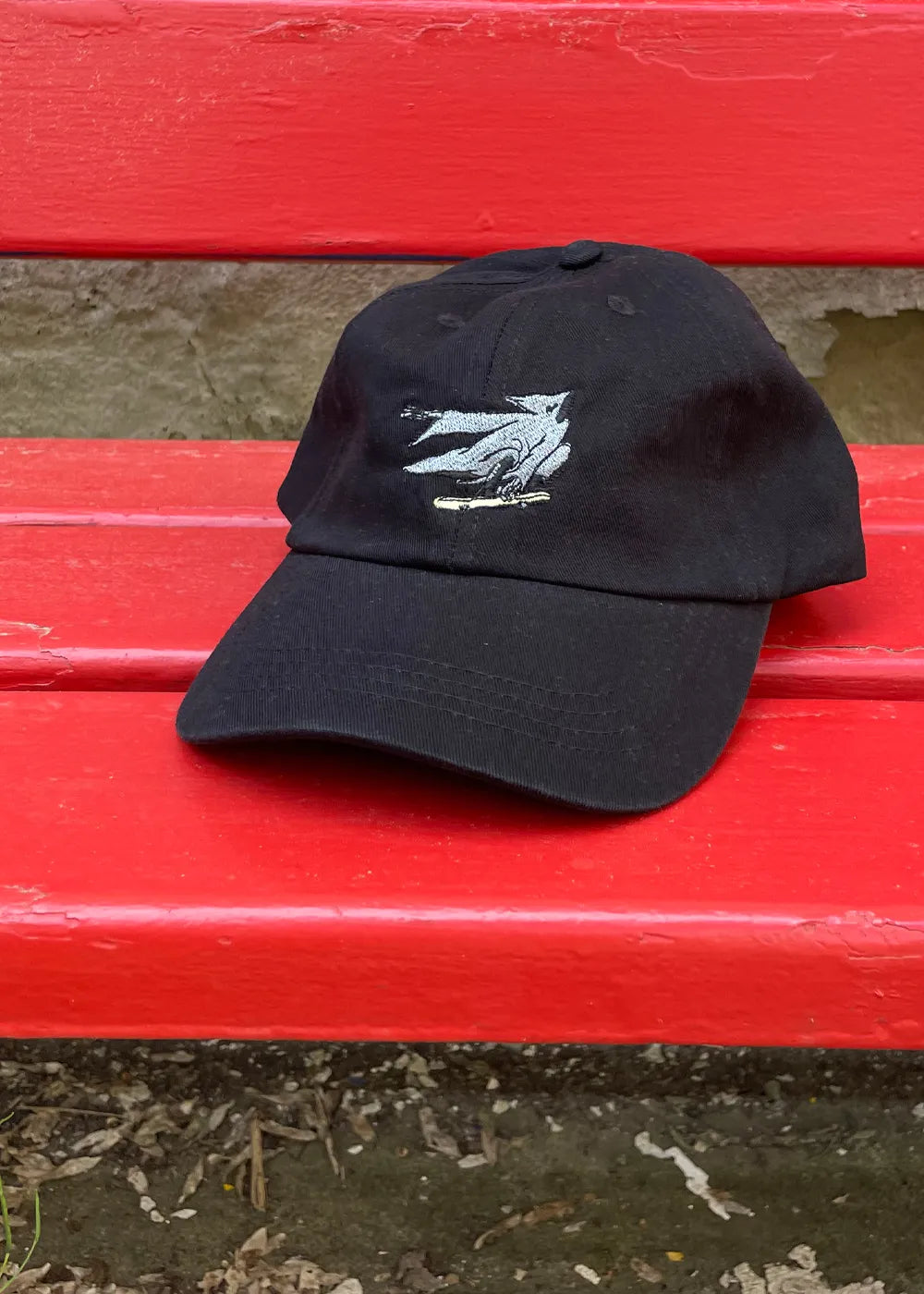 War and Peas | Grim Reaper – Dad Cap Black