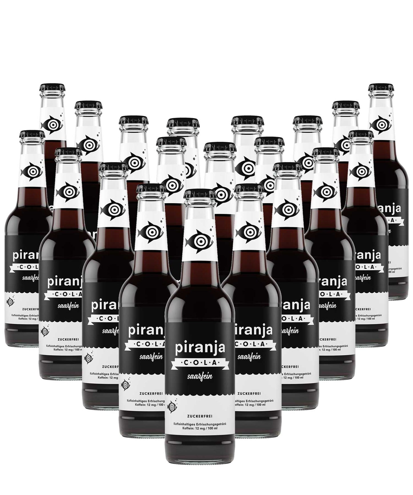 piranja-cola zuckerfrei | 20 x 0,25l