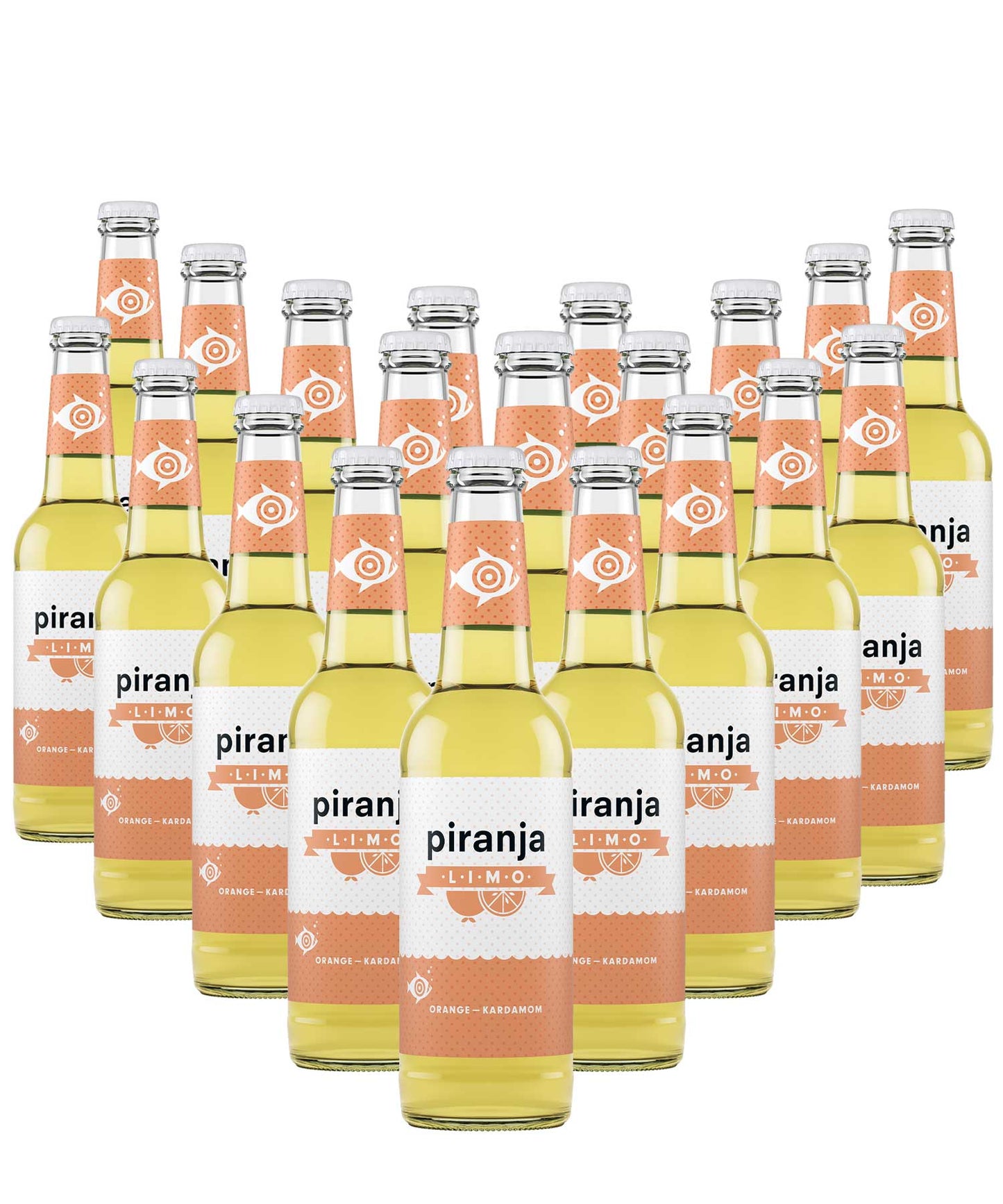 piranja-limo orange-kardamom | 20 x 0,25l