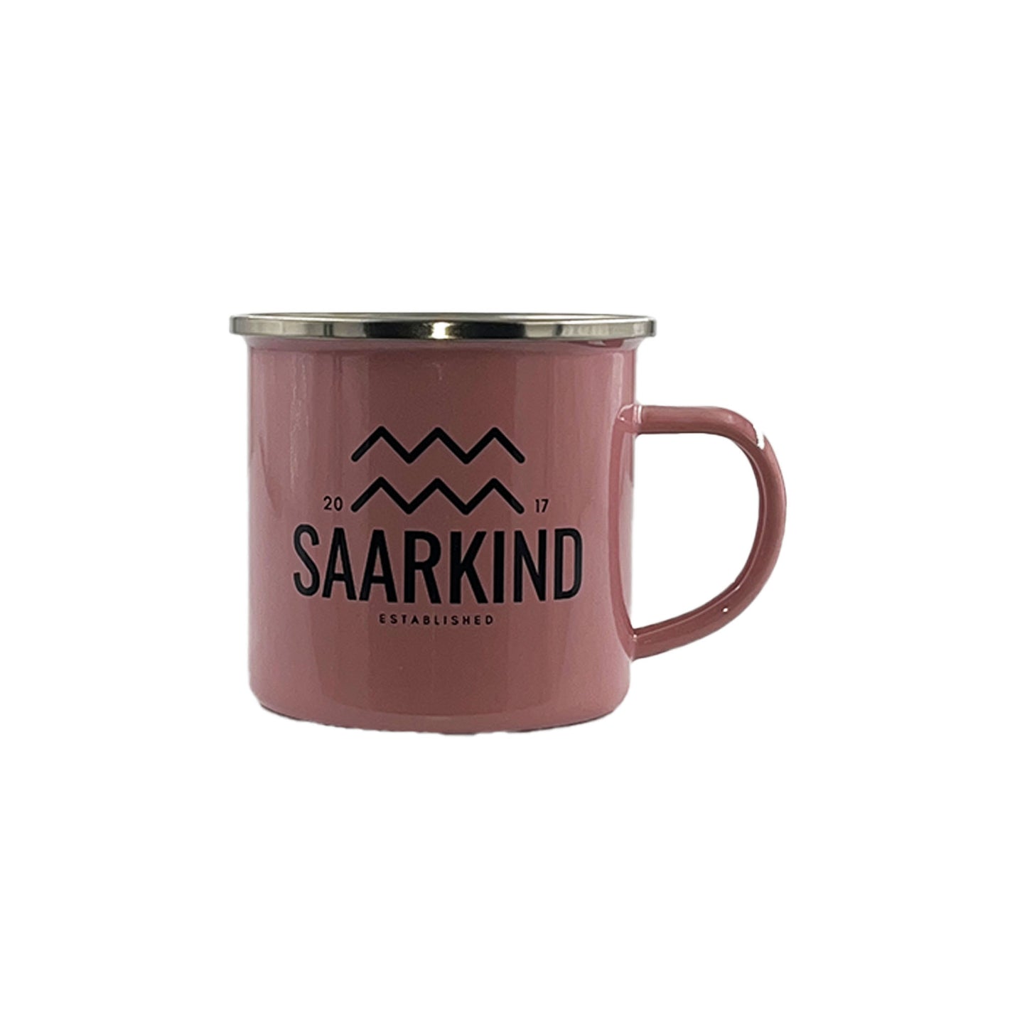 Saarkind Emailletasse Pink