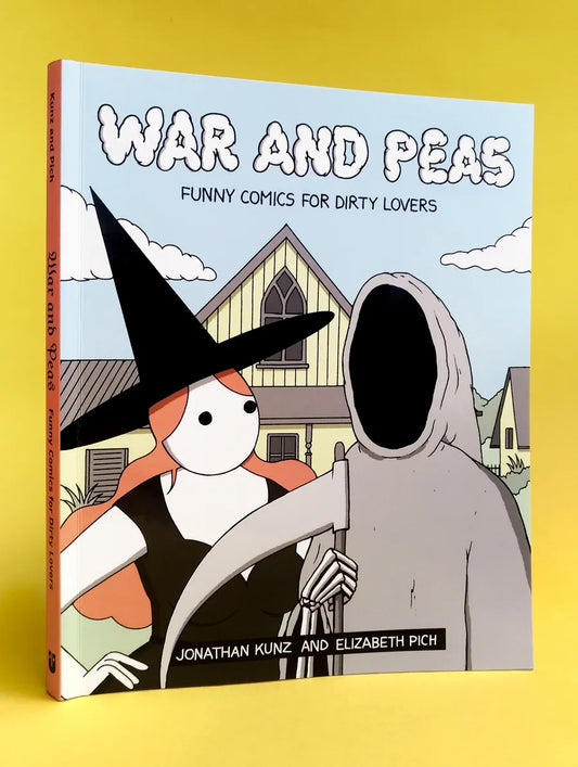 War and Peas Book | Funny Comics for Dirty Lovers SIGNED