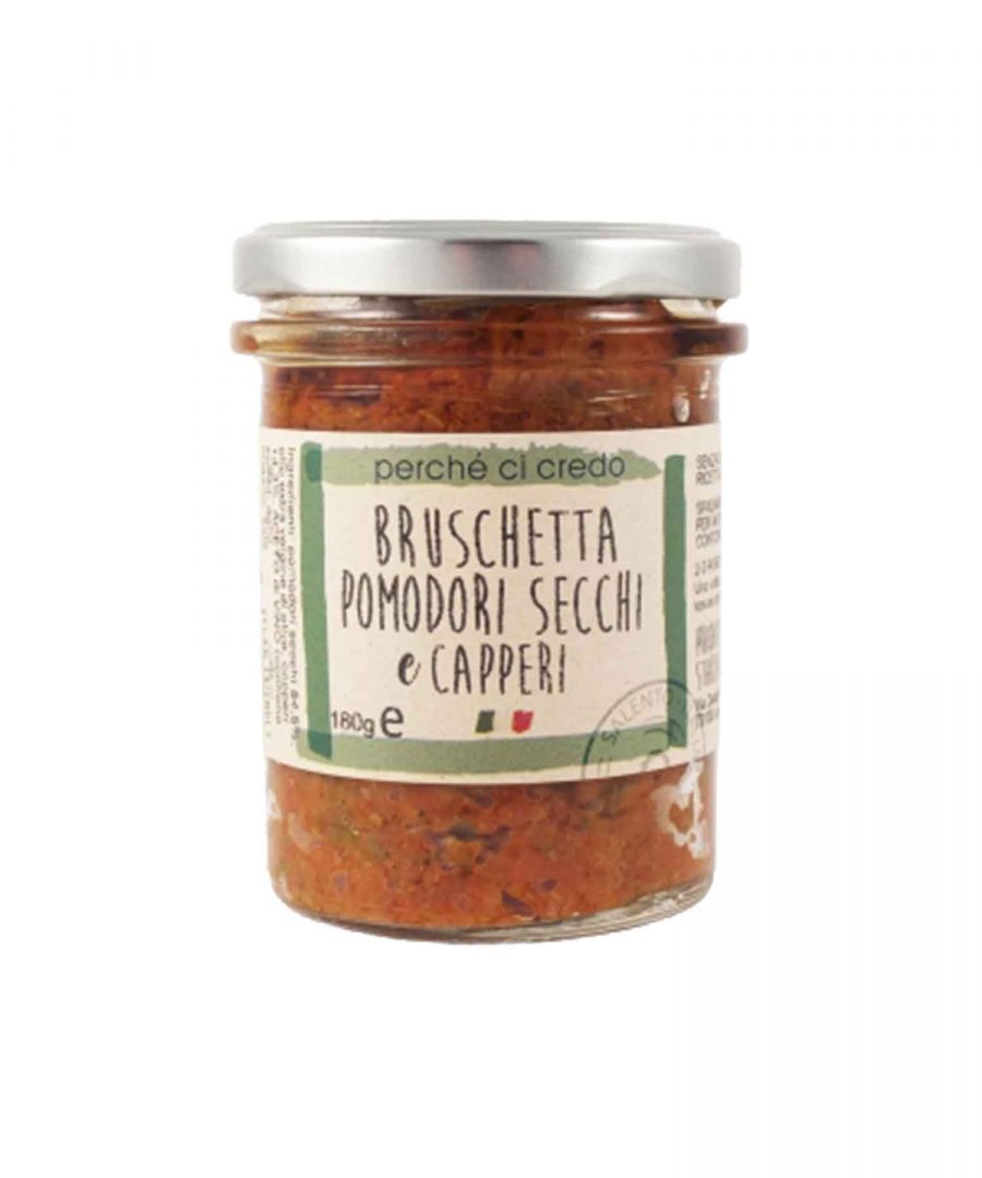 Perchè ci Credo - Bruschetta getrocknete Tomaten und Kapern | 180g