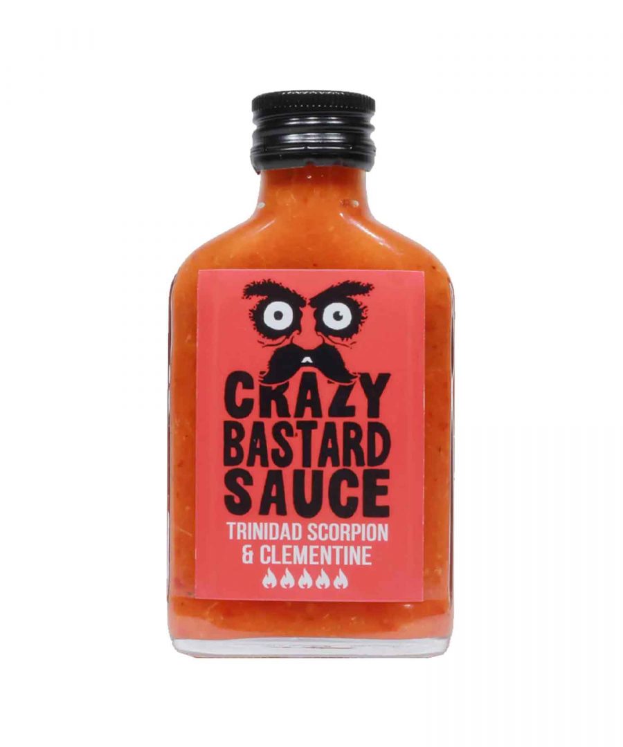 Crazy Bastard Sauce Trinidad Scorpion & Clementine | 100ml
