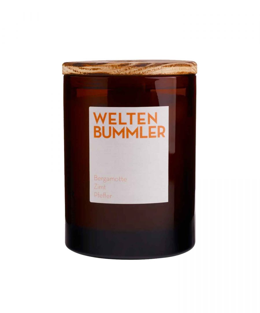 UpCandle Weltenbummeler Kerze | 250ml