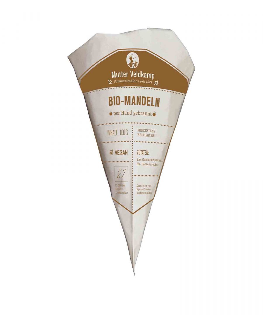 Mutter Veldkamp Bio Mandeln Spitztüte | 100g