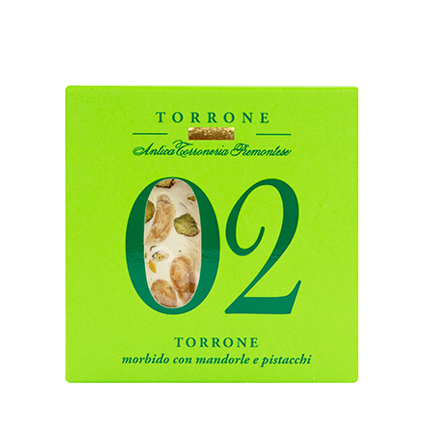 Antica Torroneria No 2 Torrone Soft Almond & Pistacchio | 80g