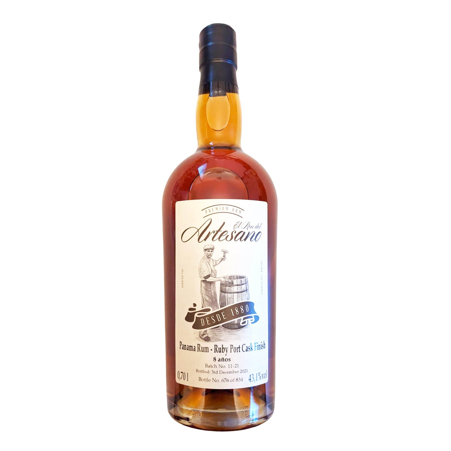 Artesano 8YO Ruby Port Cask | 60,5% | 0,5l