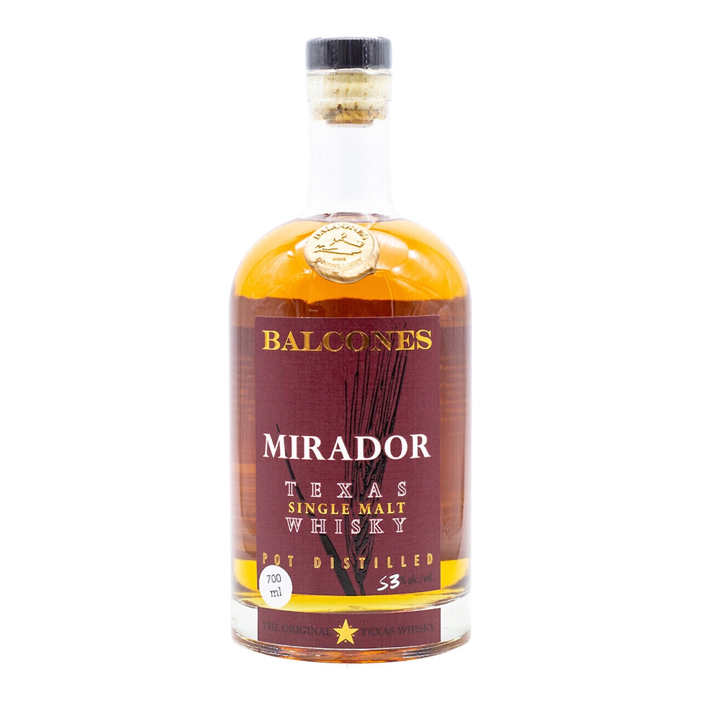 Balcones Texas Single Malt Mirador Limited Edition 2022 | 53% | 0,7l