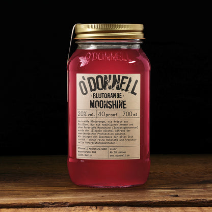 O'Donnell Moonshine Blutorange | 20% | 0,7l