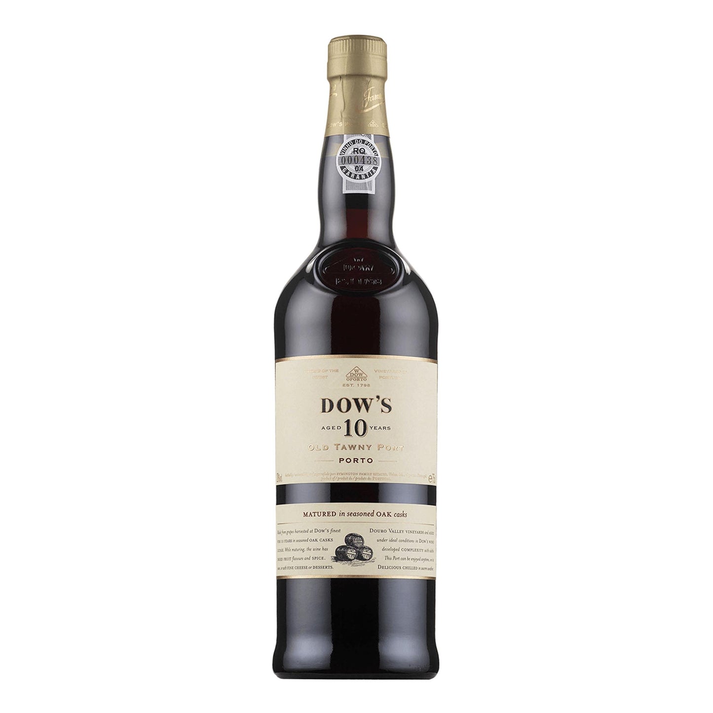 DOW’S 10 Year Old Tawny Port | 20% | 0,75l