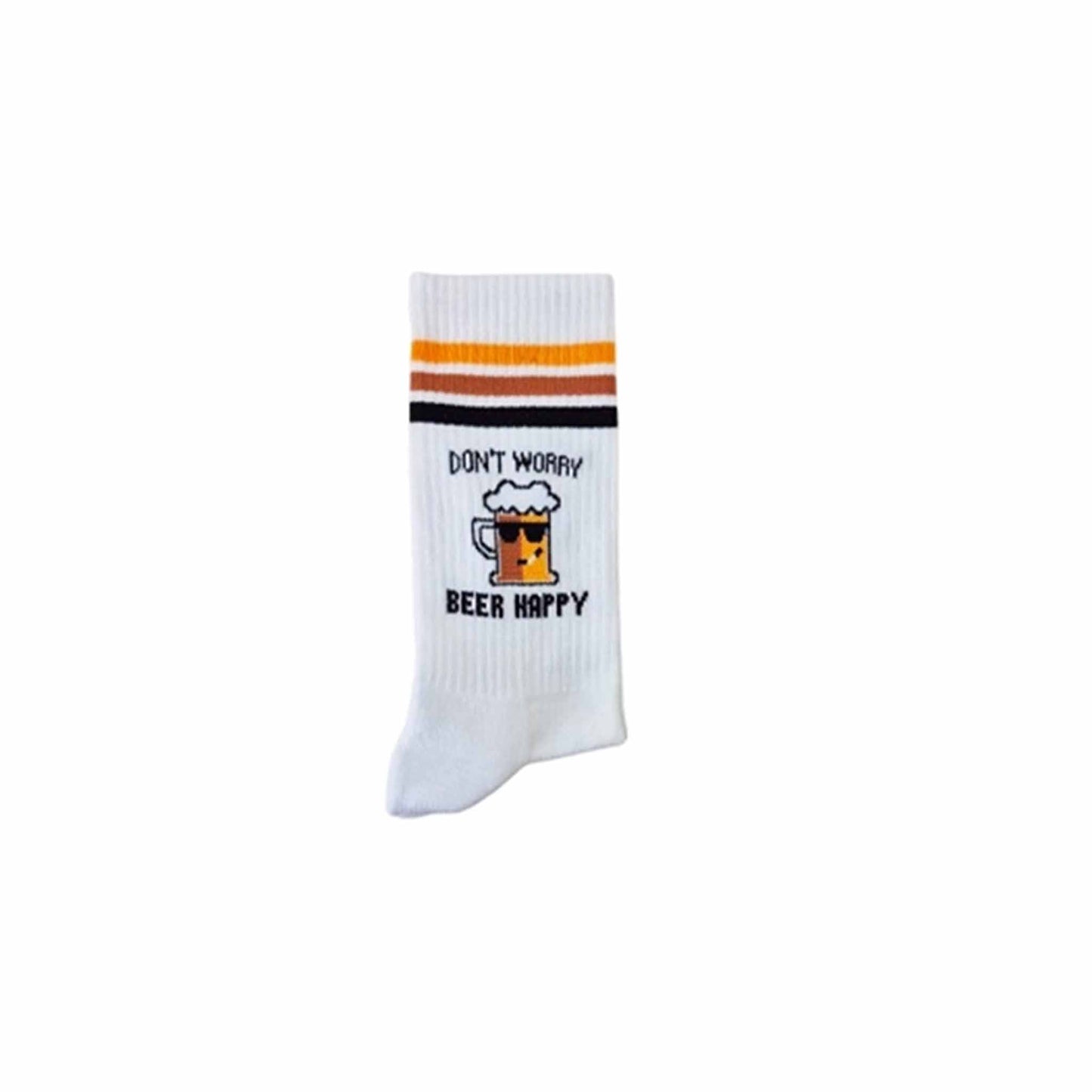 Don't Worry Beer Happy Socken