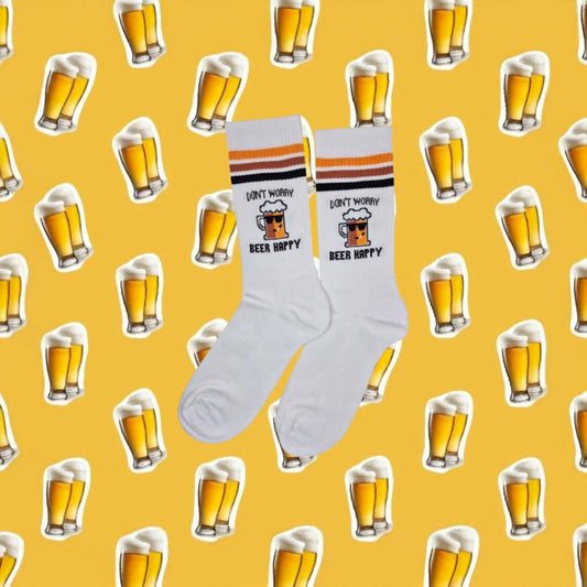 Don't Worry Beer Happy Socken