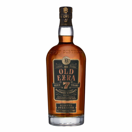 EZRA BROOKS Old Ezra 7 Kentucky Straight Bourbon Whiskey