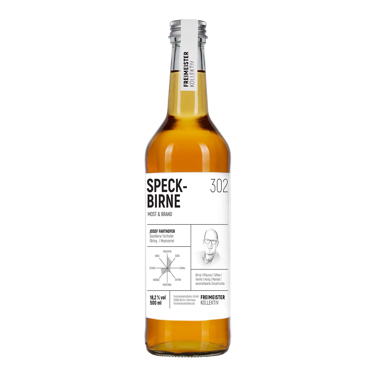 Freimeisterkollektiv Likör Speckbirne | 18,2% | 0,5l