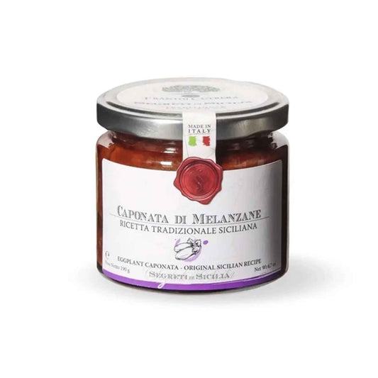 Frantoi Cutrera Auberginen-Caponata - Traditionelles sizilianisches Rezeptur | 190g