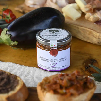 Frantoi Cutrera Auberginen-Caponata - Traditionelles sizilianisches Rezeptur | 190g