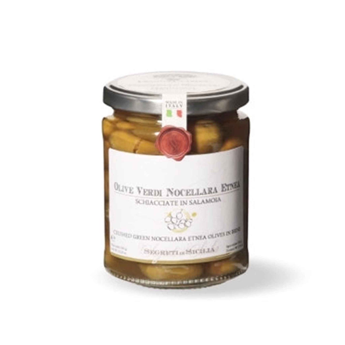 Frantoi Cutrera Grüne Nocellara Etnea Oliven in Salzlake | 290g