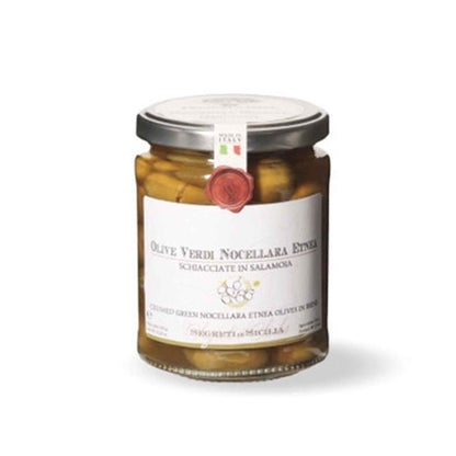 Frantoi Cutrera Grüne Nocellara Etnea Oliven in Salzlake | 290g